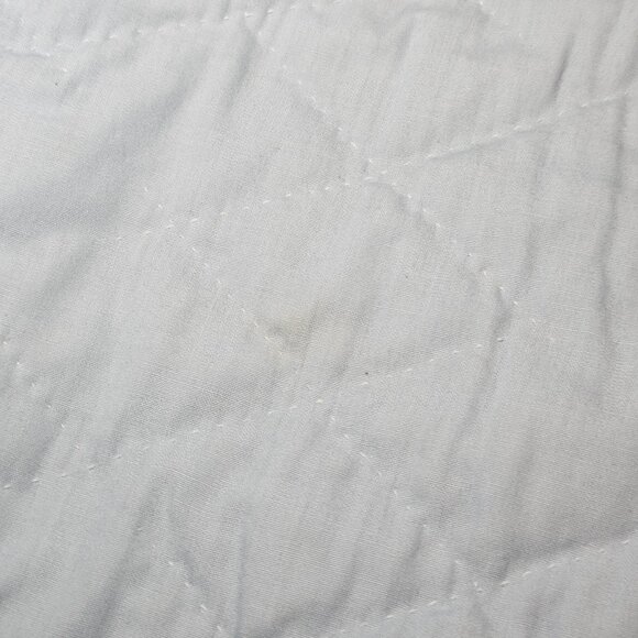 VTG Overall Sam Gone Fishing Blue Quilt Blanket Toddler Coverlet 44 X 60" - Picture 12 of 12